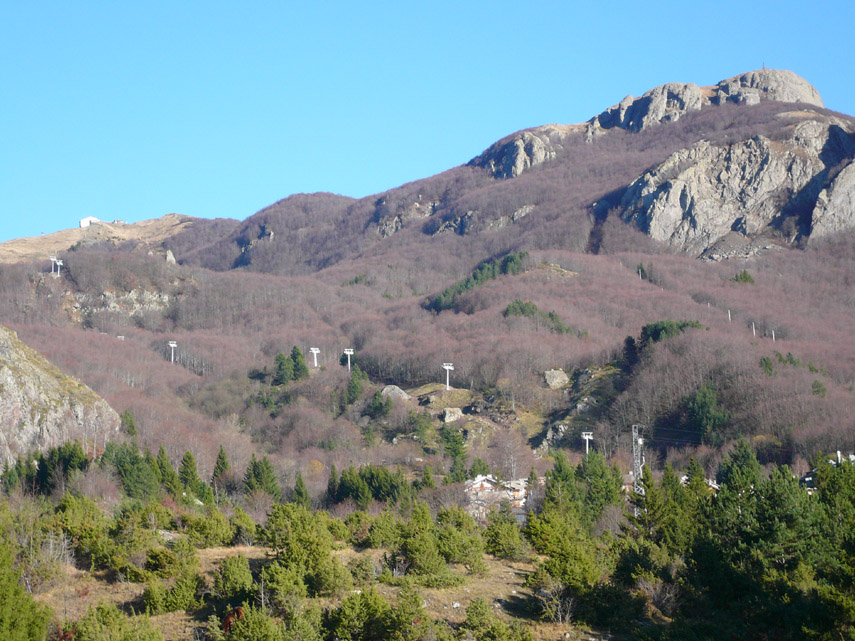 Il tracciato della nuova seggiovia da Rocca D'Aveto al Prato della Cipolla