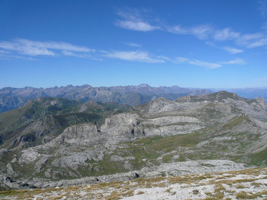 Panorama sulle Alpi Marittime