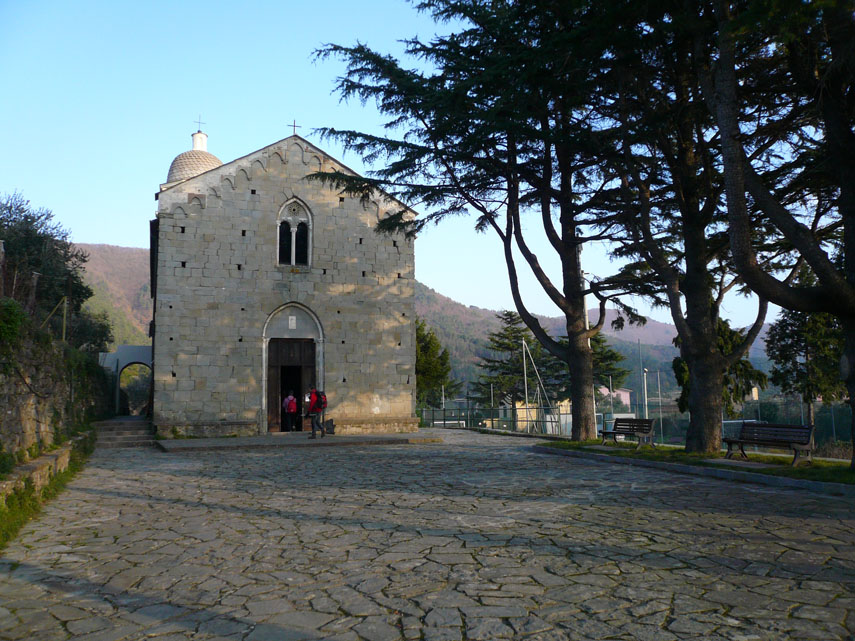 La chiesa Madonna della Salute a Volastra