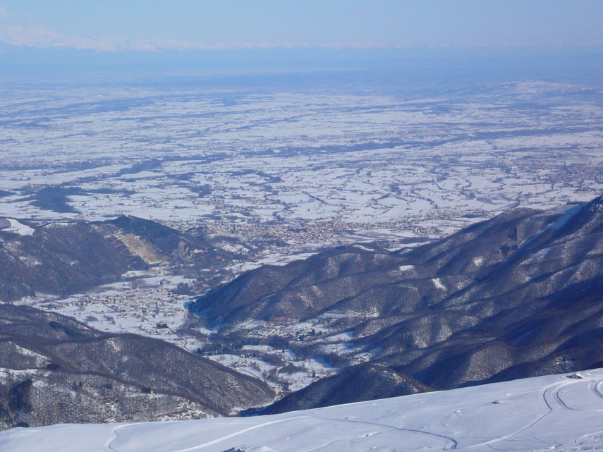 Panorama dalla cima Durand