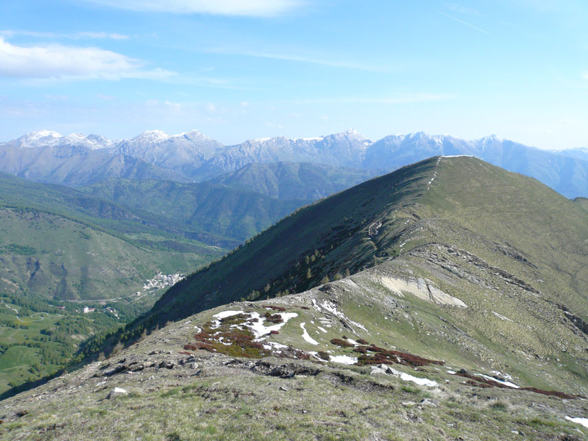 ... sono arrivato sulla cima del Monte Frontè (ore 9.05)