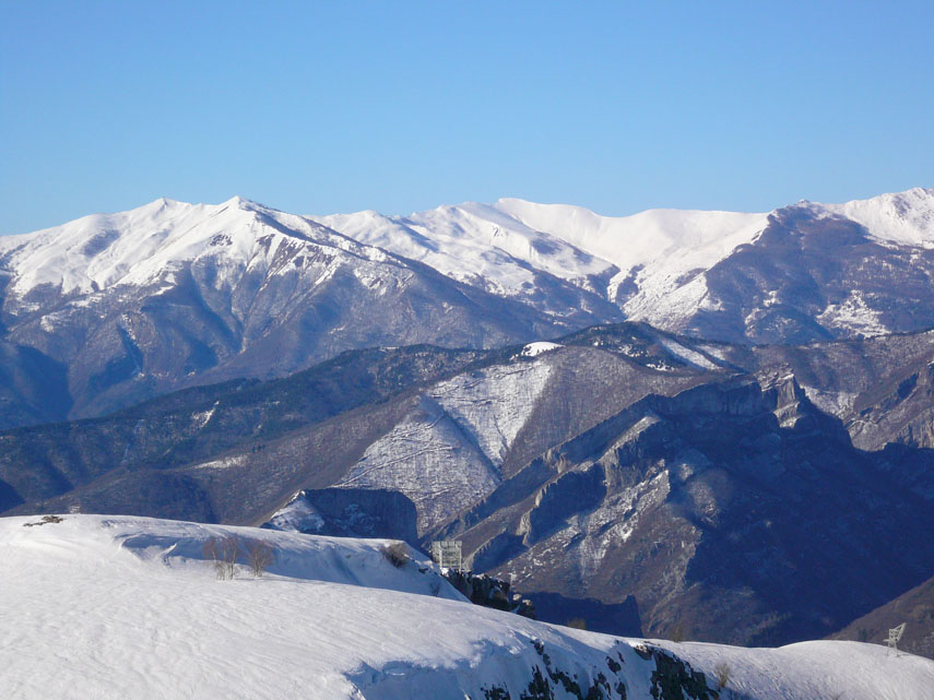 Tantissima neve sulle Liguri dal gruppo del Saccarello ...